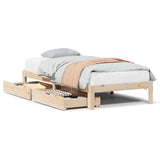 Bed Frame with Drawers without Mattress 100x200 cm 3301944