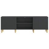 TV Cabinet Black 150 x 31 x 50 cm Engineered Wood 894686