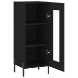 Sideboard Black 34.5x34x90 cm Engineered Wood 828805