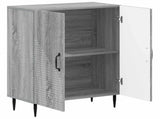 Bathroom Storage Cainet HAARLEM Grey Sonoma 59.5 x 31 x 80 cm 896841