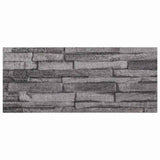 3D Wall Panels 14 pcs Anthracite 100x25 cm EPS 4008555