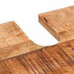 Bathroom Cabinet Brown Solid Mango wood and Engineered wood 4104563