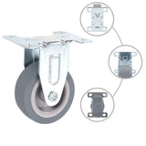 12 pcs Fixed Casters 50 mm 277812