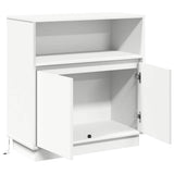 LED Sideboard White 71 x 34.5 x 75 cm Engineered Wood 869650