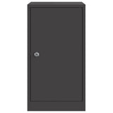 Mailbox with Storage with Door Black 30 x 20 x 55 cm Steel 874947