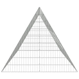 Chicken Cage Silver 430 x 100 x 85 cm Galvanised Steel 3394438
