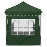 Pop-up Party Tent 195 x 195 x 245 cm Green Oxford Fabric 42019739