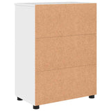 Bathroom Cabinet with Storage High Gloss White 60 x 35 x 80 cm 883308