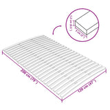 Bed Slats Replacement with 24 Slats 120x200 cm 340079
