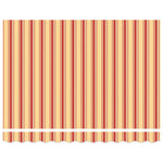 Retractable Awning Manual Yellow and orange 300 x 250 cm Fabric 3329966