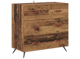 Chest of Drawers Old Wood 69.5 x 34 x 90 cm Engineered Wood 881486