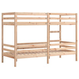 Bunk Bed without Mattress 80x200 cm Solid Wood Pine 3284215