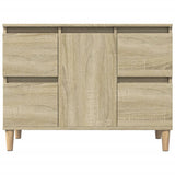 Sink Cabinet Sonoma Oak 80x33x60 cm Engineered Wood 849665