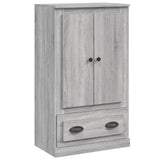 Highboard Grey Sonoma 60x35.5x103.5 cm Engineered Wood 816302