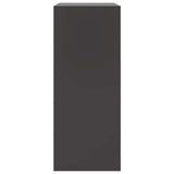 Highboard Black 67x39x95 cm Steel 841799
