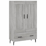 Highboard Grey Sonoma 69.5x31x115 cm Engineered Wood 830346
