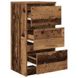 Sideboard Old Wood 37.5x35x76 cm Engineered Wood 861731