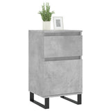 Sideboard Concrete Grey 40x35x70 cm Engineered Wood 831172