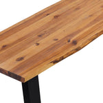 ZNTS Bench Solid Acacia Wood 160 cm 245688