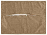 Cushion Cover 12 pcs HOUTEN Taupe 40 x 40 cm Microfiber Fleece 916875