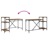 Desk Old Wood 135 x 50 x 90 cm Engineered Wood 881282