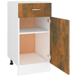 Drawer Bottom Cabinet Lyon Smoked Oak 40x46x81.5 cm Engineered Wood 815570