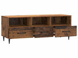 TV Cabinet Old Wood 102 x 34.5 x 50 cm Engineered Wood 894913