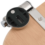 WC Toilet Seat with Soft Close Lid MDF Bamboo Design 143926