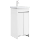 Bathroom Vanity with Sink White 42 x 40 x 84.5 cm 890768