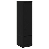 Highboard Black Oak 29.5x34x119.5 cm Engineered Wood 861653