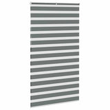 Zebra Blind Dark Grey 135x230 cm Fabric Width 130.9 cm Polyester 4014190