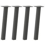 Coffee Table Legs 4 pcs Anthracite 42 cm Steel 4012490