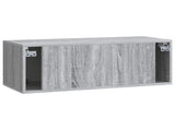 Wall-Mounted TV Cabinet Grey Sonoma 78.5 x 31 x 30 cm 898211