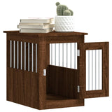 Dog Crate Furniture Brown Oak 45x62x59 cm Engineered Wood 838315