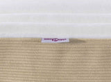 Bed Mattress with Mattress Sage 120 x 190 cm Fabric 42008280