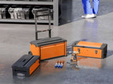 3-in-1 Stackable Rolling Tool Box - Orange T3398P376746