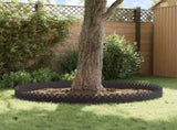 Lawn Edgings 10 pcs Black 103 x 0.05 x 22 cm Steel 874744