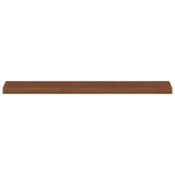 Window Sills 2 pcs Dark Brown 120 x 15 x 2 cm Solid Oak Wood 42050013