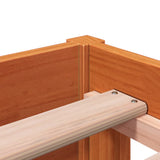 Day Bed without Mattress Wax Brown 75x190 cm Small Single Solid Wood Pine 844480