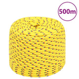 Boat Rope Yellow 8 mm 500 m Polypropylene 152611