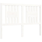 Bed Frame without Mattress White Small Double Solid Wood 3194542