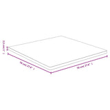 Table Top 70x70x2.5 cm Bamboo 352701