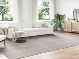 Area Rugs LUGO Cream and Taupe 340 x 240 cm Polyester 42022706