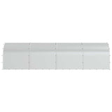 Chicken Coop Silver 800 x 200 x 200 cm Galvanised Steel 3434688