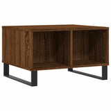 Coffee Table Brown Oak 60x50x36.5 cm Engineered Wood 830555