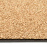 323465 Doormat Washable Cream 60x180 cm