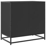 Drawer Cabinet Black 70x41x70 cm Engineered Wood 849084
