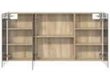 Bathroom Mirror Cabinet Sonoma Oak 103.5 x 15.5 x 70 cm 889273