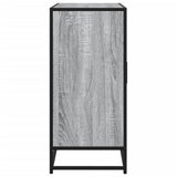 Sideboard Grey Sonoma 92x35x76 cm Engineered Wood 3300828
