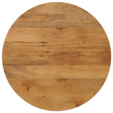Table Top 90x3.8 cm Round Solid Wood Mango 370081